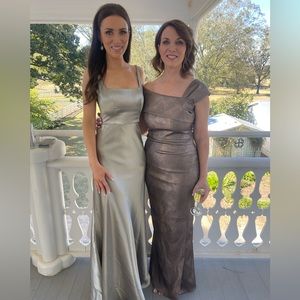 Jenny Yoo Ariana bridesmaids dress - color: latte